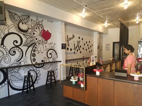 inside at Elisa's Love Bites in Brooklyn