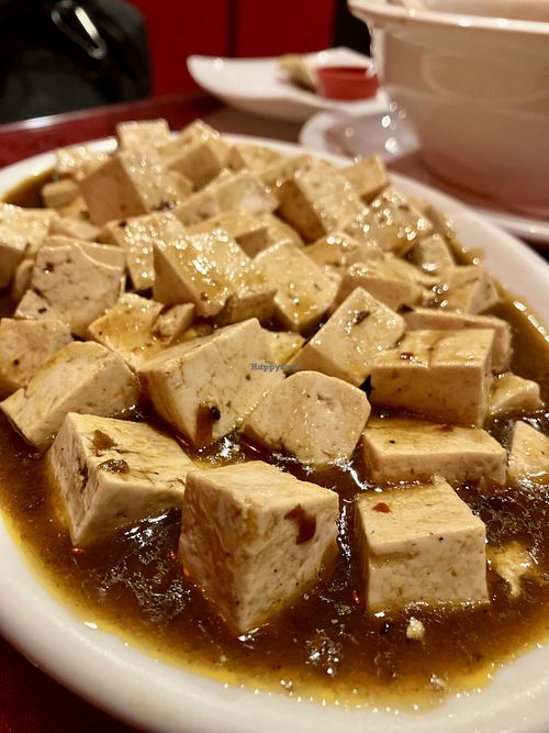 Mabo tofu  at Restaurante Long in Brasilia