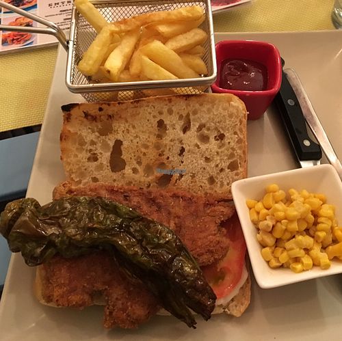 Pepito at Pura Vida Vegan Bar in Madrid