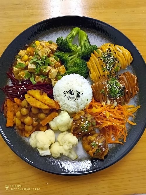 Chef's choice $22 in January 2023 at Vegan Buffet in Hamilton