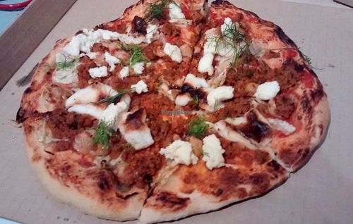 Flower + Water at Virtuous Pie  in Vancouver