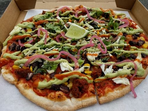 Los Tacos at Virtuous Pie  in Vancouver