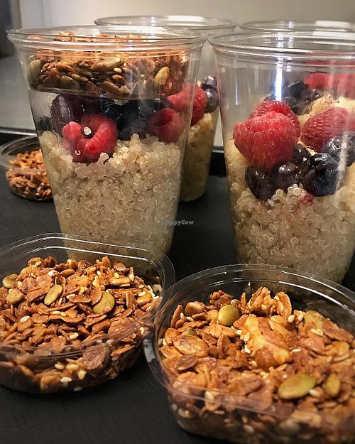 quinoa cup at Food Dance in Kalamazoo