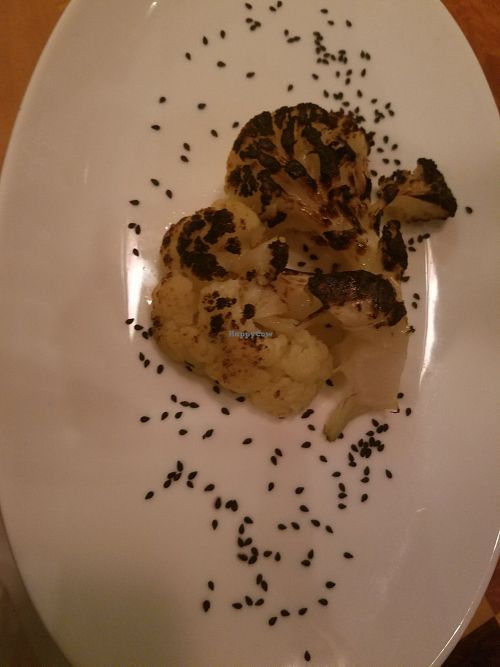 cauliflower steak at Food Dance in Kalamazoo
