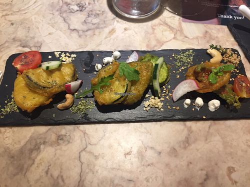 Vegetables tempura at 26 Vegan Food Project in Lisbon