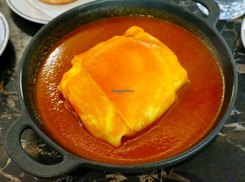 Francesinha at 26 Vegan Food Project in Lisbon