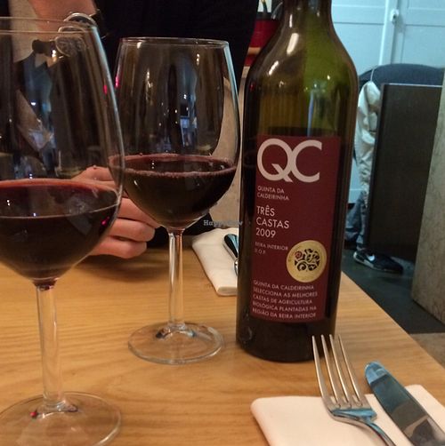 wine! at 26 Vegan Food Project in Lisbon