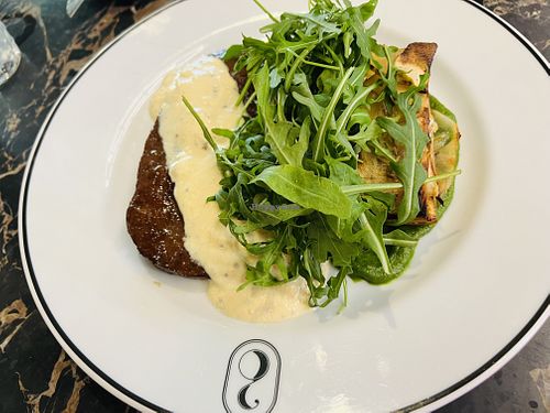 Seitan steak  at 26 Vegan Food Project in Lisbon