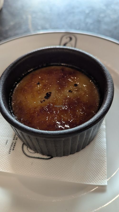 Crème brûlée  at 26 Vegan Food Project in Lisbon