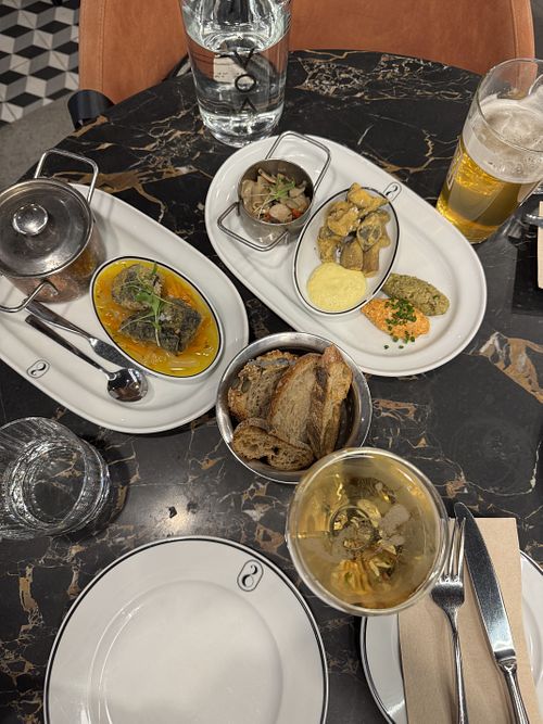 Portuguese sampler appetizerr  at 26 Vegan Food Project in Lisbon