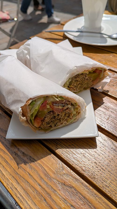 Falafel wrap 🌯 at Rosie Chai in South West London