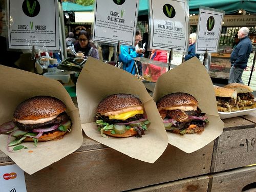 on offer at Big V - Borough Market in South East London