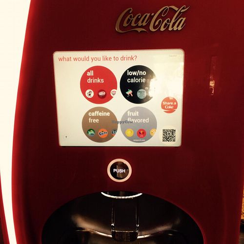 soda fountain  at Baguette de France in Berrien Springs