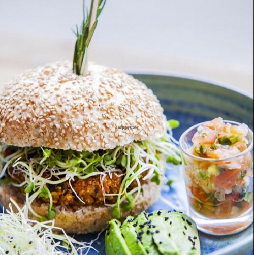 Mexican veggie burger at The Meets - Cornelis in Amsterdam