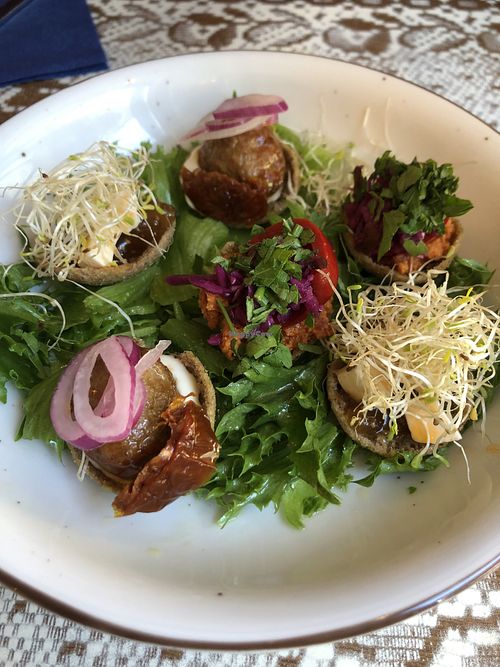 small bites at Kohvik Kroon in Parnu