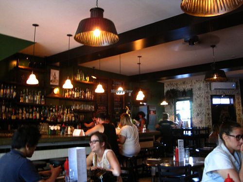 Inside at L'Gros Luxe 100% Vege in Montreal