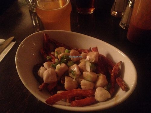 Poutine! at L'Gros Luxe 100% Vege in Montreal