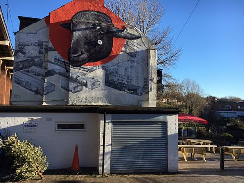 Outside at The Ship Inn in Newcastle Upon Tyne