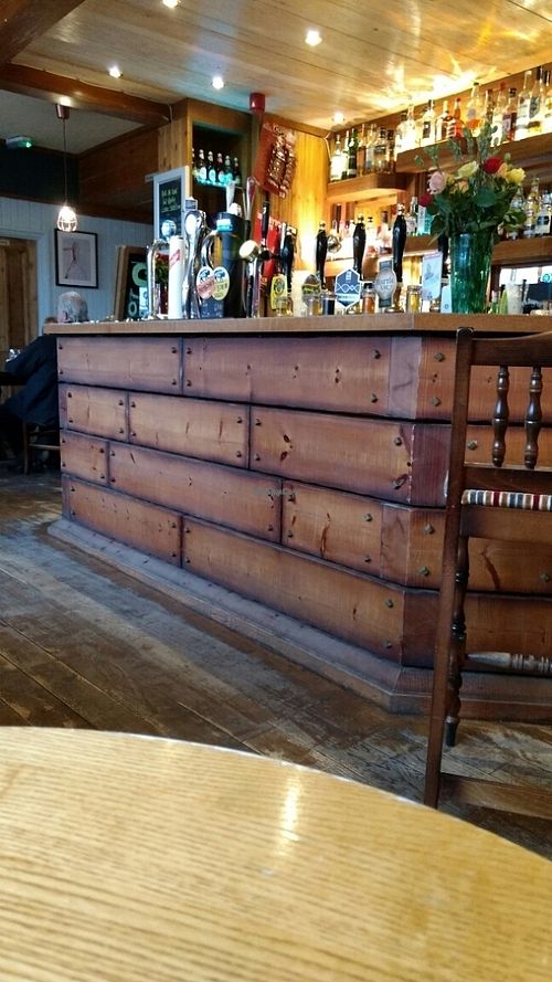 the bar at The Ship Inn in Newcastle Upon Tyne