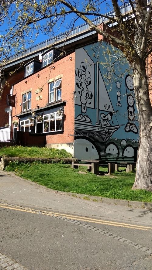 sunshine at The Ship Inn in Newcastle Upon Tyne