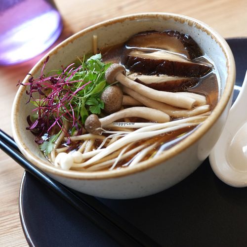 shroom ramen at The Stand Comedy Club in Newcastle Upon Tyne