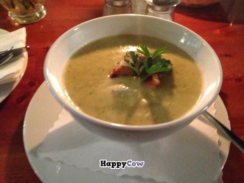 soup at Cafe V in Berlin