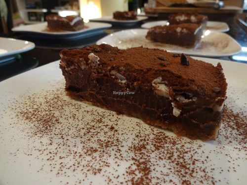 Vegan Tiramisu at Vegan Supper Club Bangkok in Bangkok