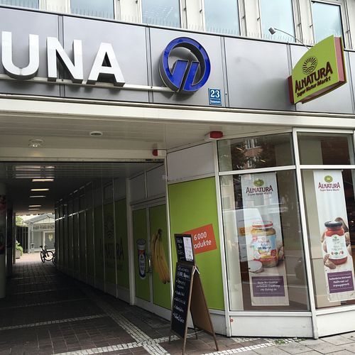 outside at Rebella Bex Cafe in Munich