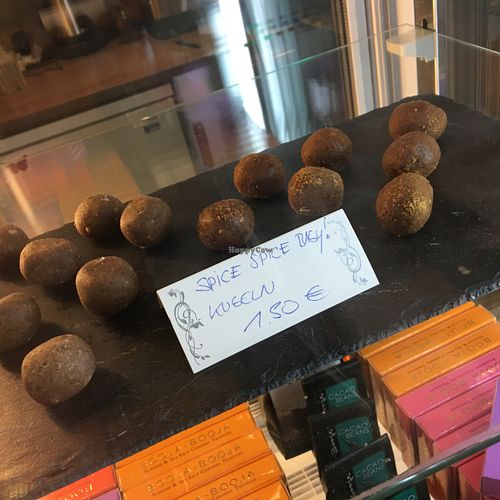 gewuerzkugeln at Rebella Bex Cafe in Munich