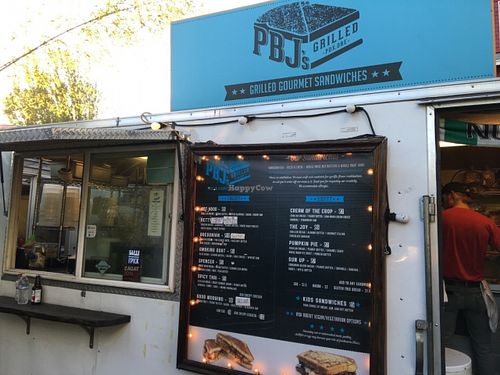 Food truck and menu at PBJ Grilled - Food Truck in Portland
