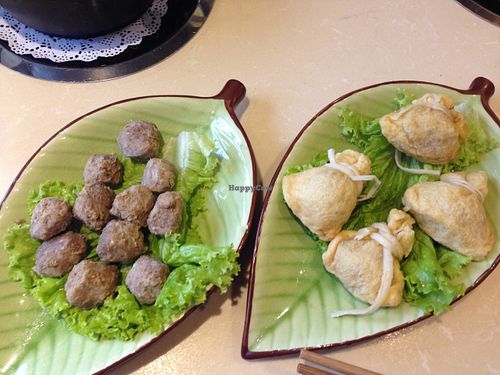 ... at Easy Zhilai Tea Pot Vegetarian Hot Pot in Lijiang