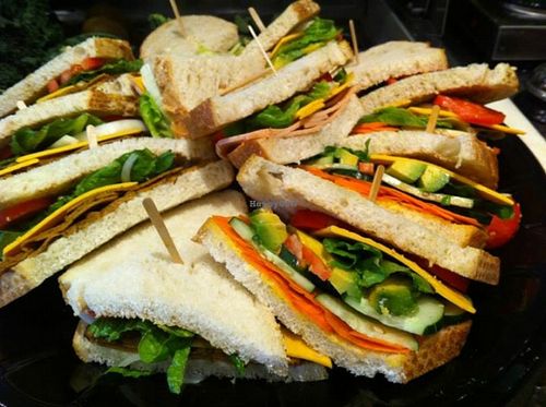 Club sandwiches at Eden Food Catering in Santa Clarita