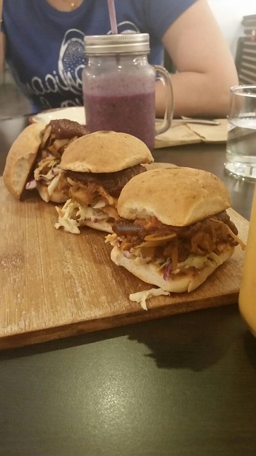 Beautiful sliders  at Green Time in Auckland