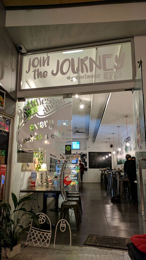 entrada at Green Time in Auckland