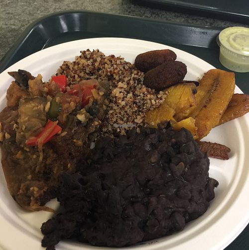 Plate of the Day at Vegan Fresh in Loma Linda