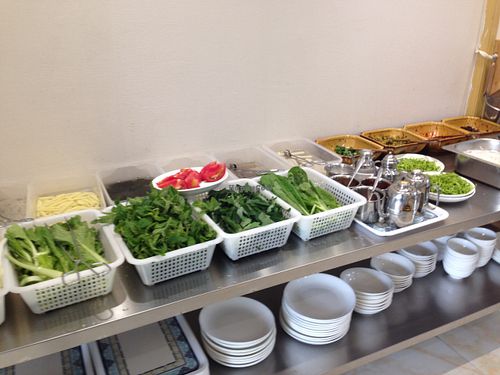 ... at Yi Mei Le Vegetarian Restaurant in Lijiang