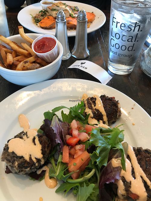 Delicious vegan lunch! at Iron Hen Cafe in Greensboro