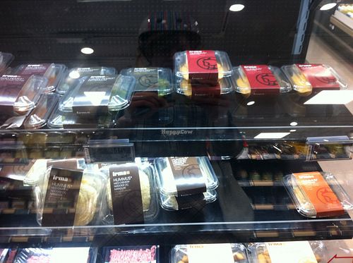 The Irma hummus are some of the best IMO. Pinenuts, grilled pepper, tomatoes... at Irma in Copenhagen