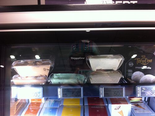 Ice cream from Chriisis and Tofuline at Irma in Copenhagen