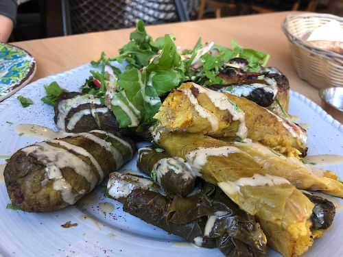 Spacial of the day .. ממולאים  at Umm Kulthum in Haifa