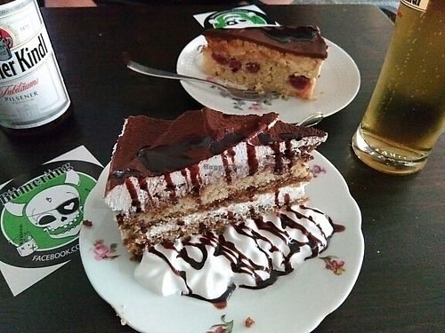 Tiramisu cake at Bämeräng in Berlin