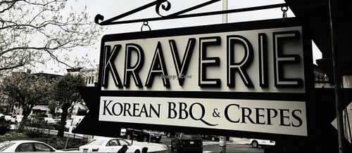 sign  at Kraverie  in Saratoga Springs