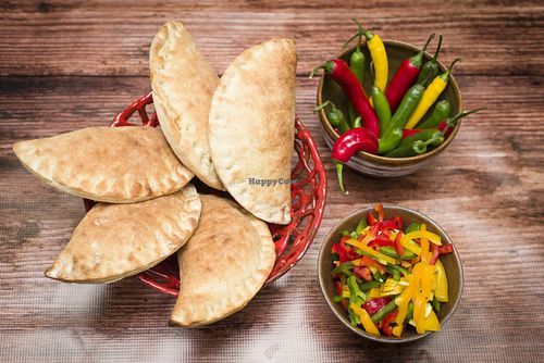 Calzonettes at Cocina Verde in Krakow