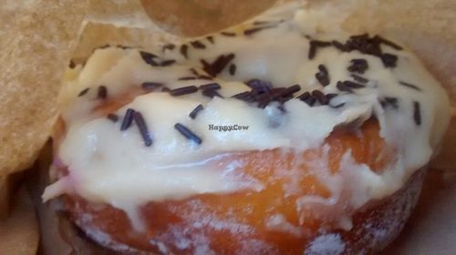 Another doughnut :) at Kind Crusts in Glasgow