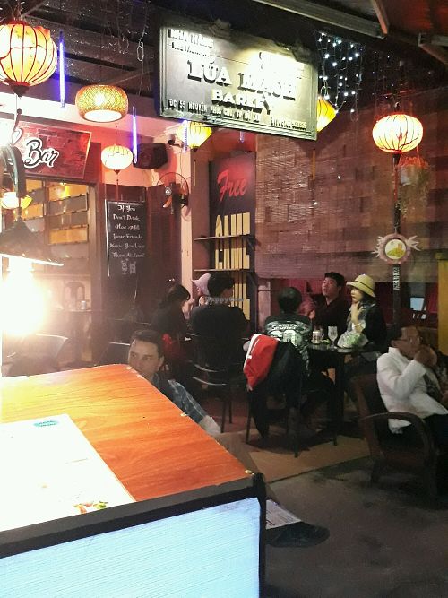 Outside at Barley Vegetarian in Hoi An