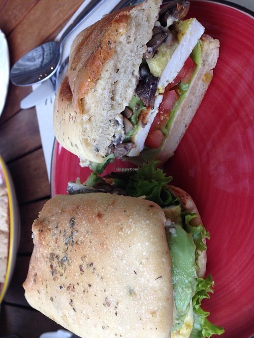 Sandwich at RAW in Bogota