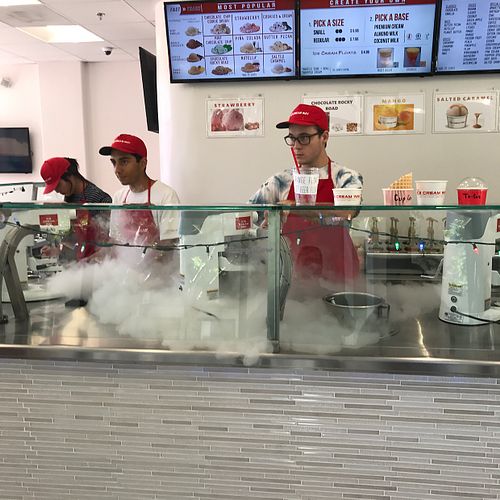 Nitrogen infusion! at The Ice Cream Way in Huntington Beach