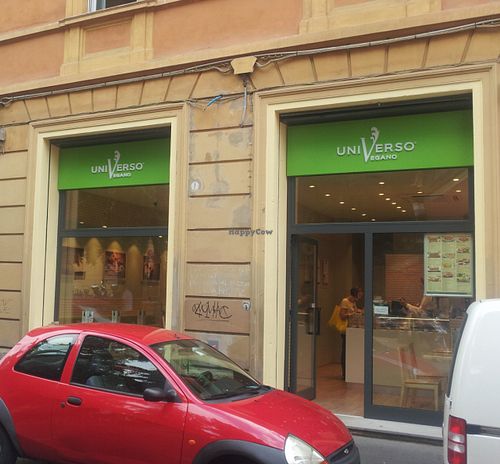 Exterior at Universo Vegano in Bologna