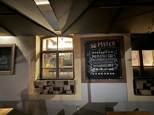 sign  at 36 Pho Co in Weimar