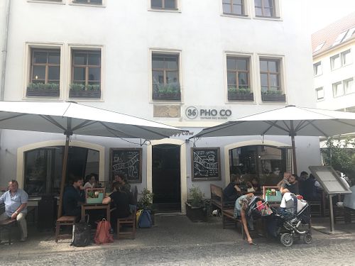Outside  at 36 Pho Co in Weimar